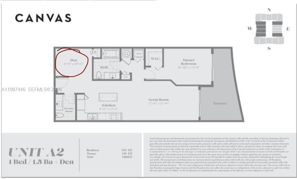 1+1 Condo — 1600 1st Ave #1715, Miami, FL 33132