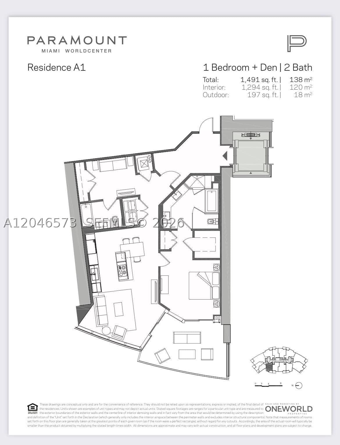 1+1 Condo — Miami, FL 33132