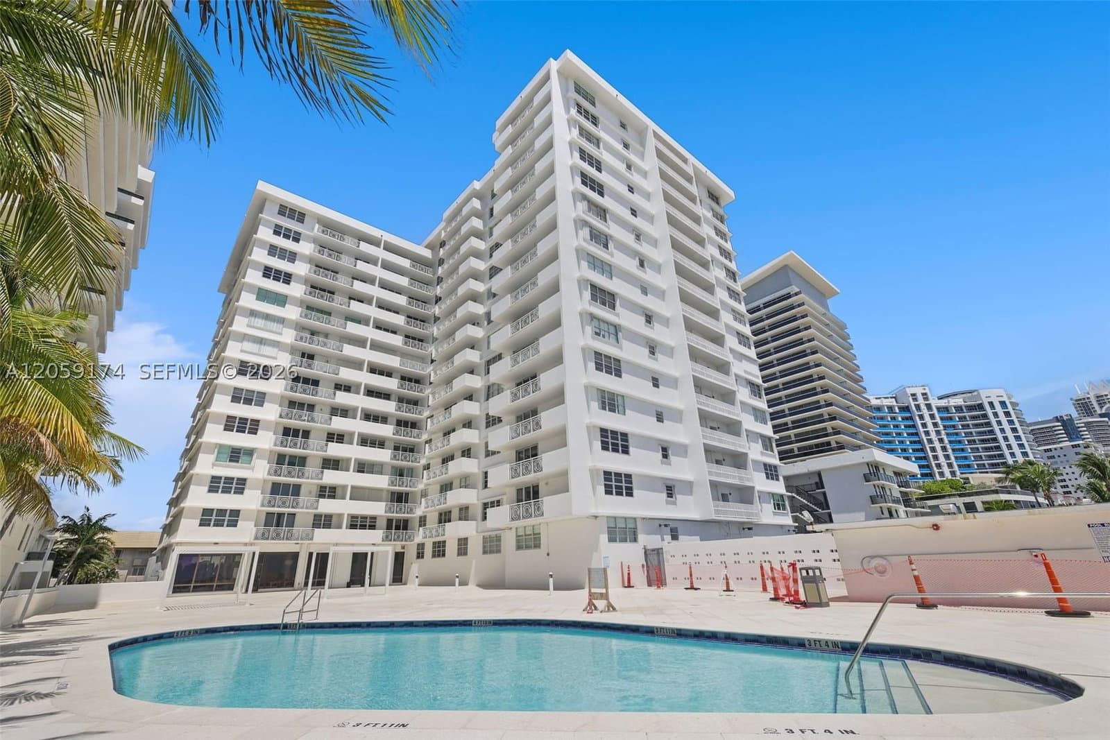 2+1 Condo — 5825 Collins Ave #12H, Miami Beach, FL 33140