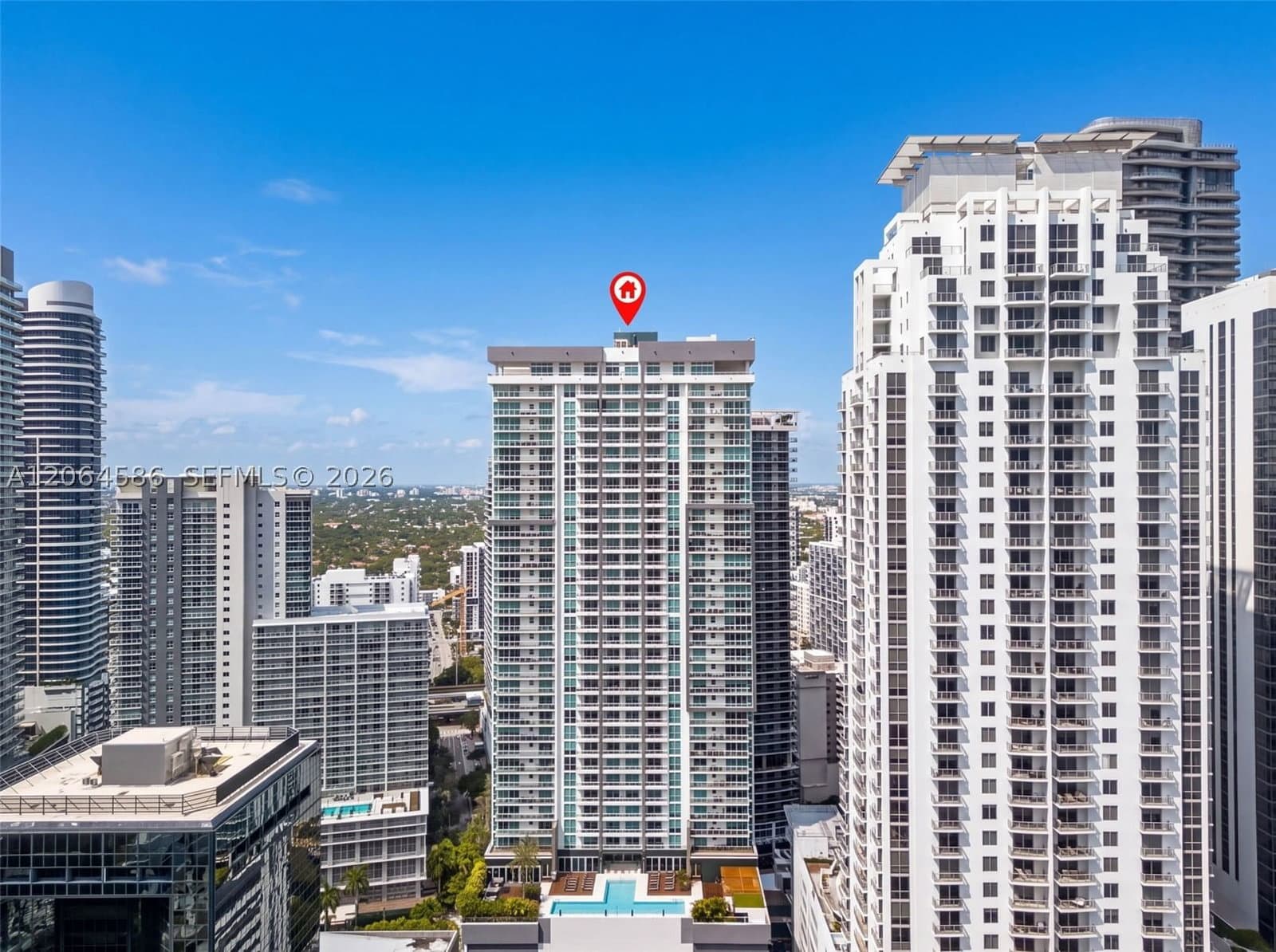 1+1 Condo — 1080 Brickell Ave #3902, Miami, FL 33131