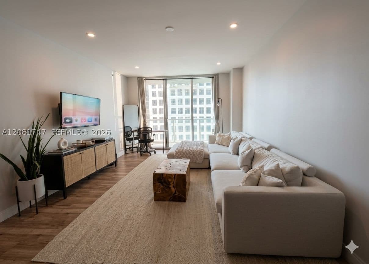 1+1 Condo — 500 Brickell Ave #2504, Miami, FL 33131