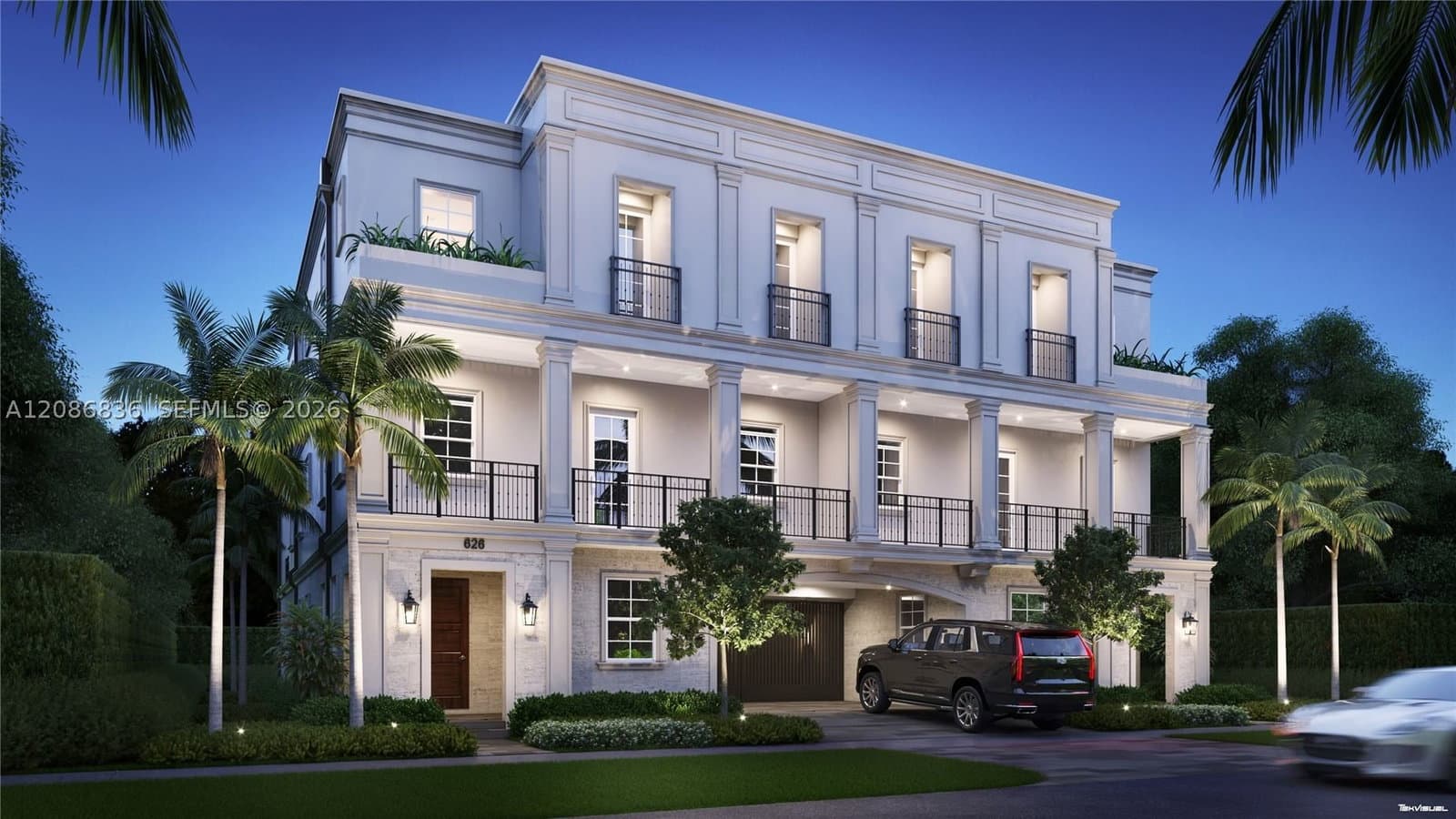 4-bedroom Townhouse — 626 Malaga Ave, Coral Gables, FL 33134