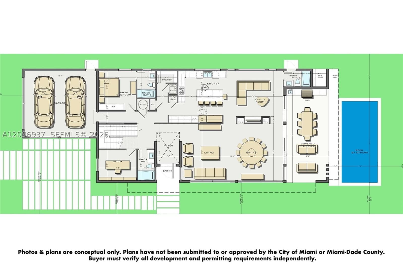 Mülk — 3598 Avocado Ave, Miami, FL 33133