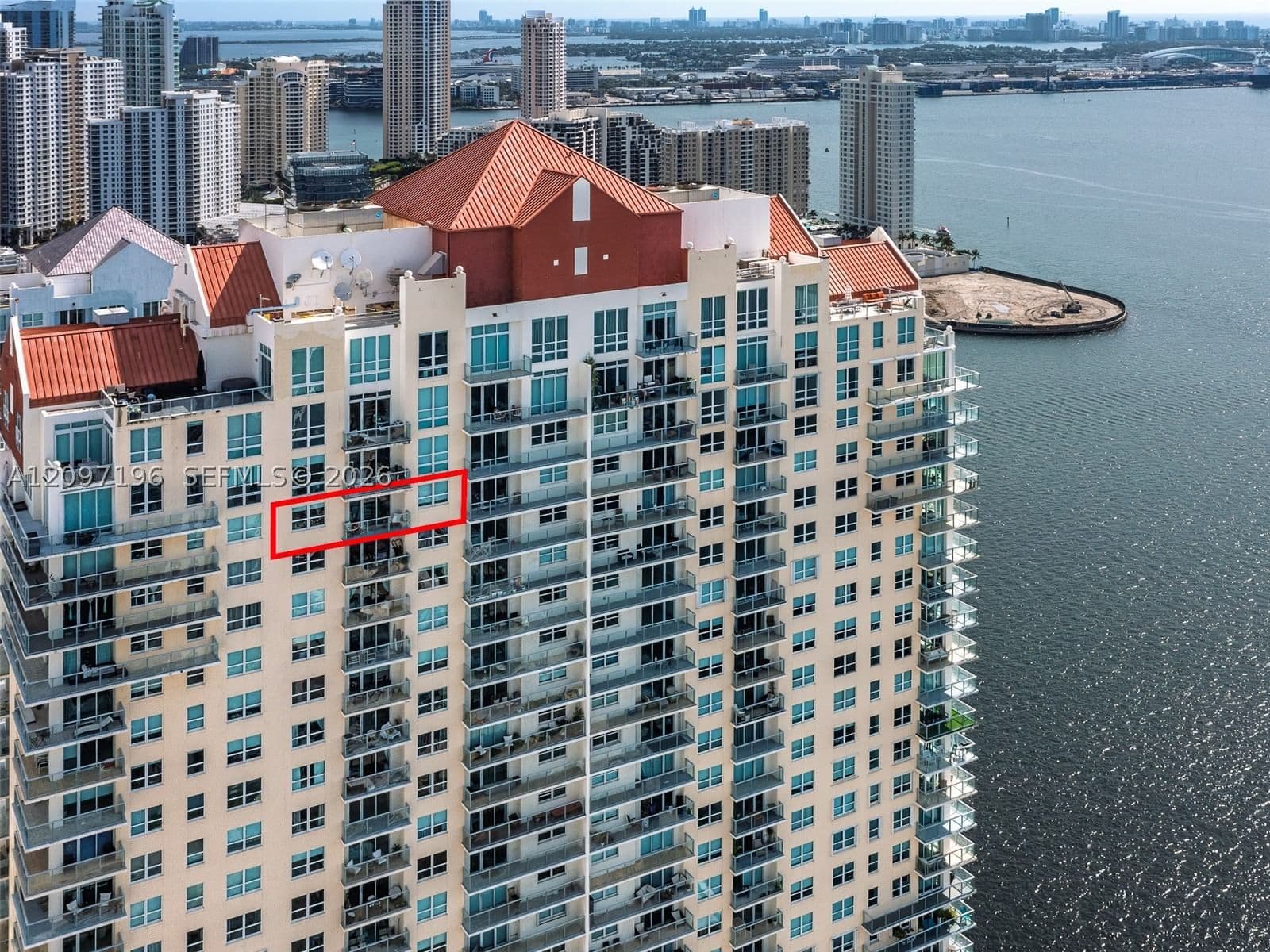 2+1 Condo — 1155 Brickell Bay Dr #3403, Miami, FL 33131