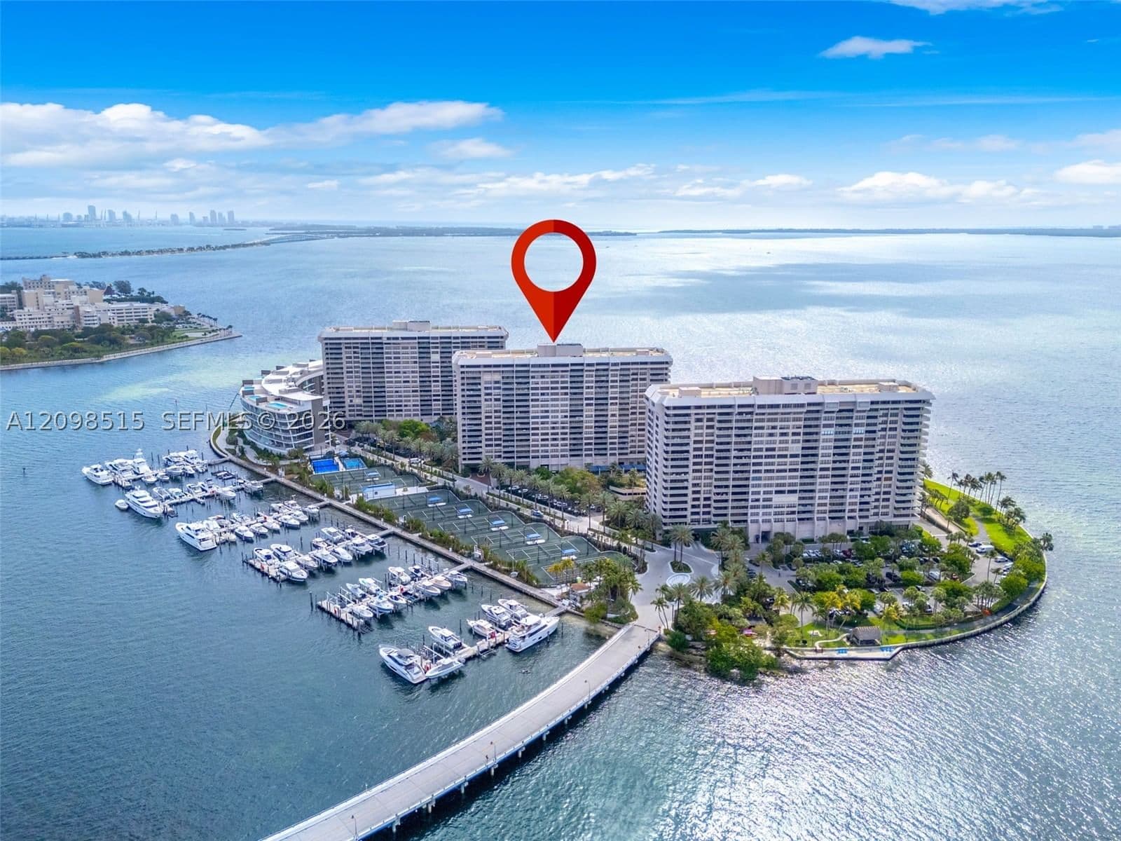 2-bedroom Condo — 2 Grove Isle Dr #B606, Miami, FL 33133