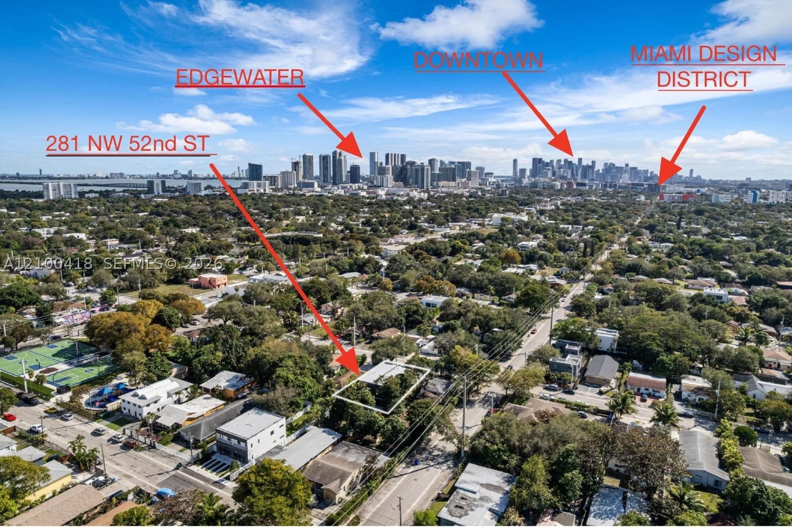 4+1 Müstakil ev — 283 52nd St, Miami, FL 33127