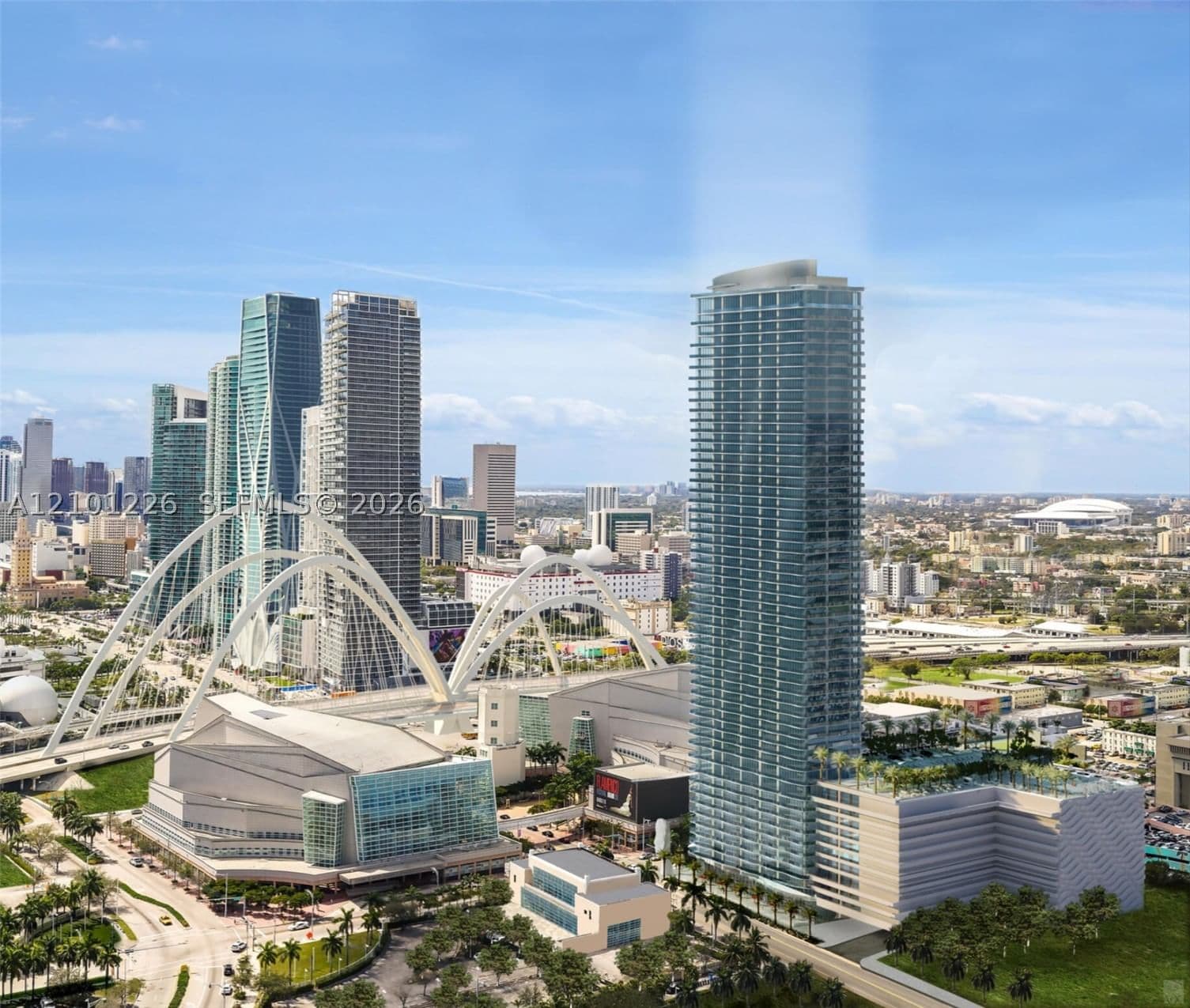 3+1 Condo — 1400 Biscayne Blvd #3001, Miami, FL 33132