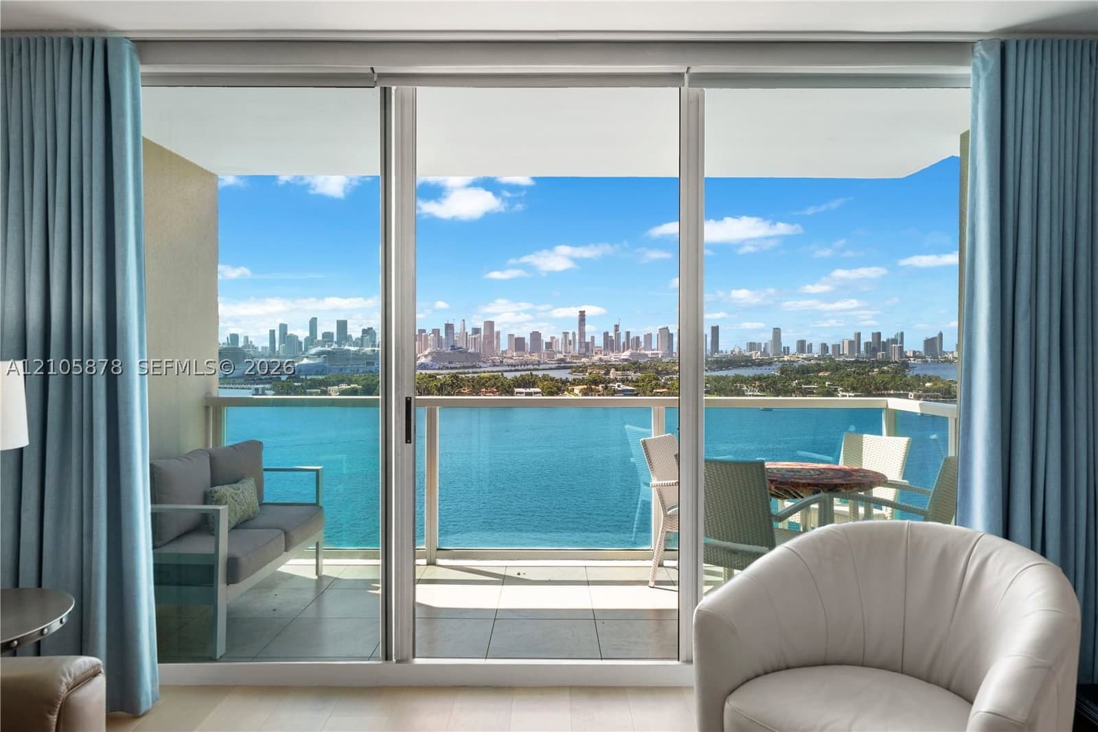 3-bedroom Condo — 650 West Ave #1807, Miami Beach, FL 33139