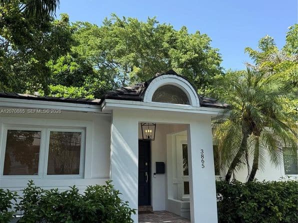 3-bedroom Single-Family Home — 3865 Poinciana Ave, Miami, FL 33133