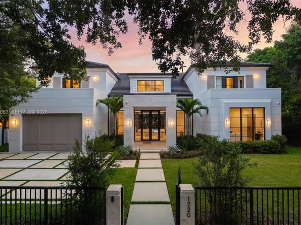 5-bedroom New Construction — 1220 S Alhambra Cir, Coral Gables, FL 33146