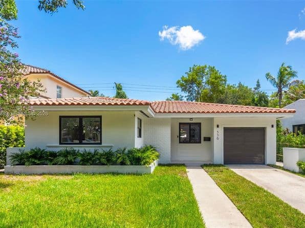 3-bedroom Single-Family Home — 536 Minorca Ave, Coral Gables, FL 33134