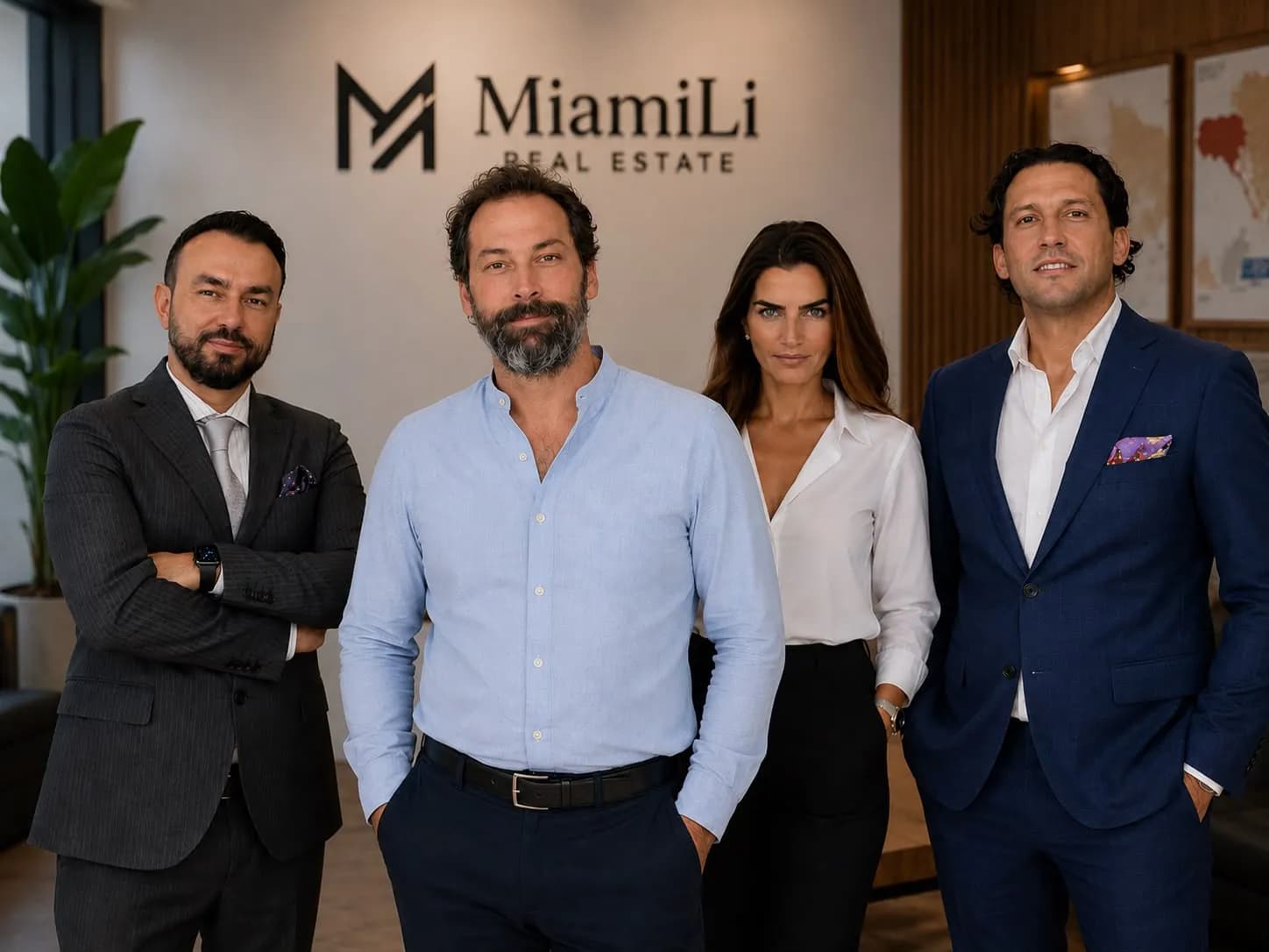 MiamiLi ekibi Miami Beach ofisinde