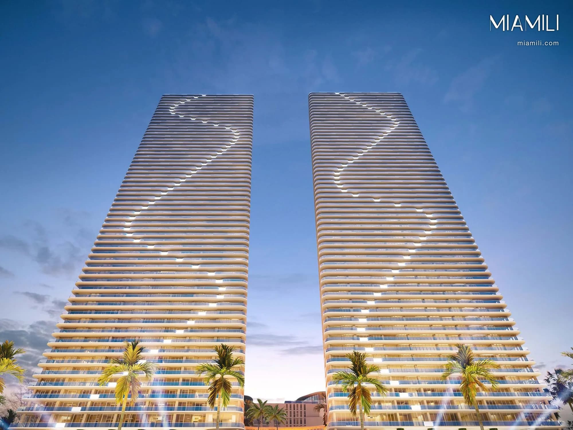 Aria Reserve (Kuzey Kule) — Edgewater markalı rezidans projesi