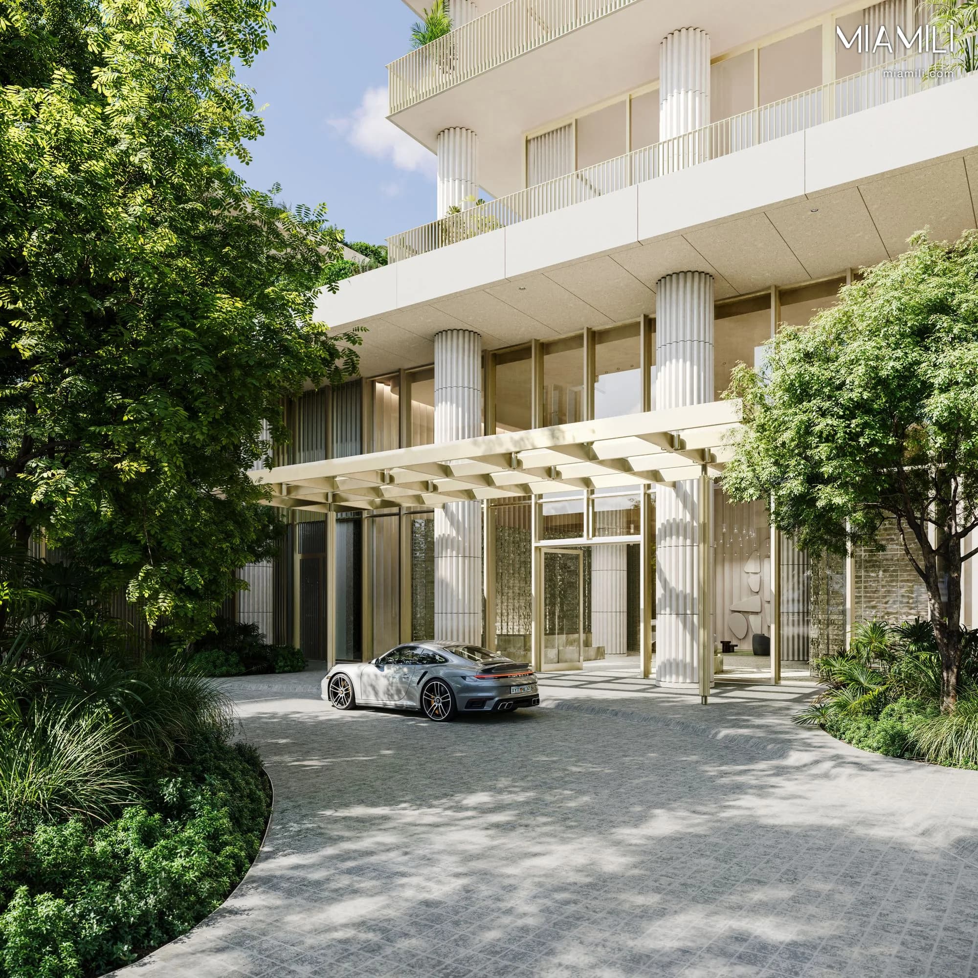 Fouquet's Hotel & Residences Design District — branded residence development in Miami Design District