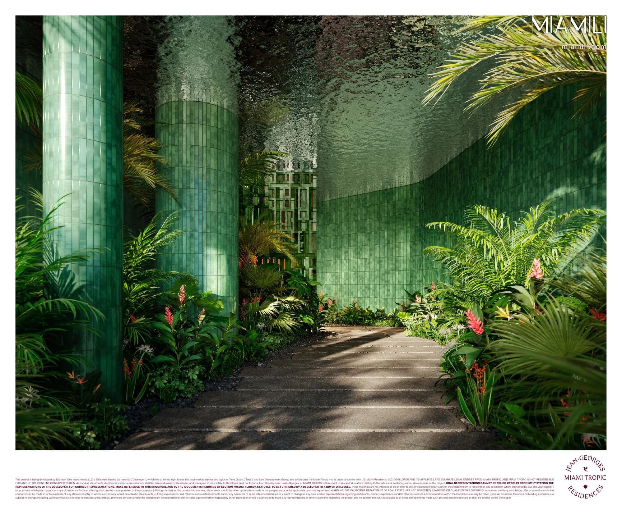 Jean-Georges Miami Tropic Residences — Midtown Miami markalı rezidans projesi