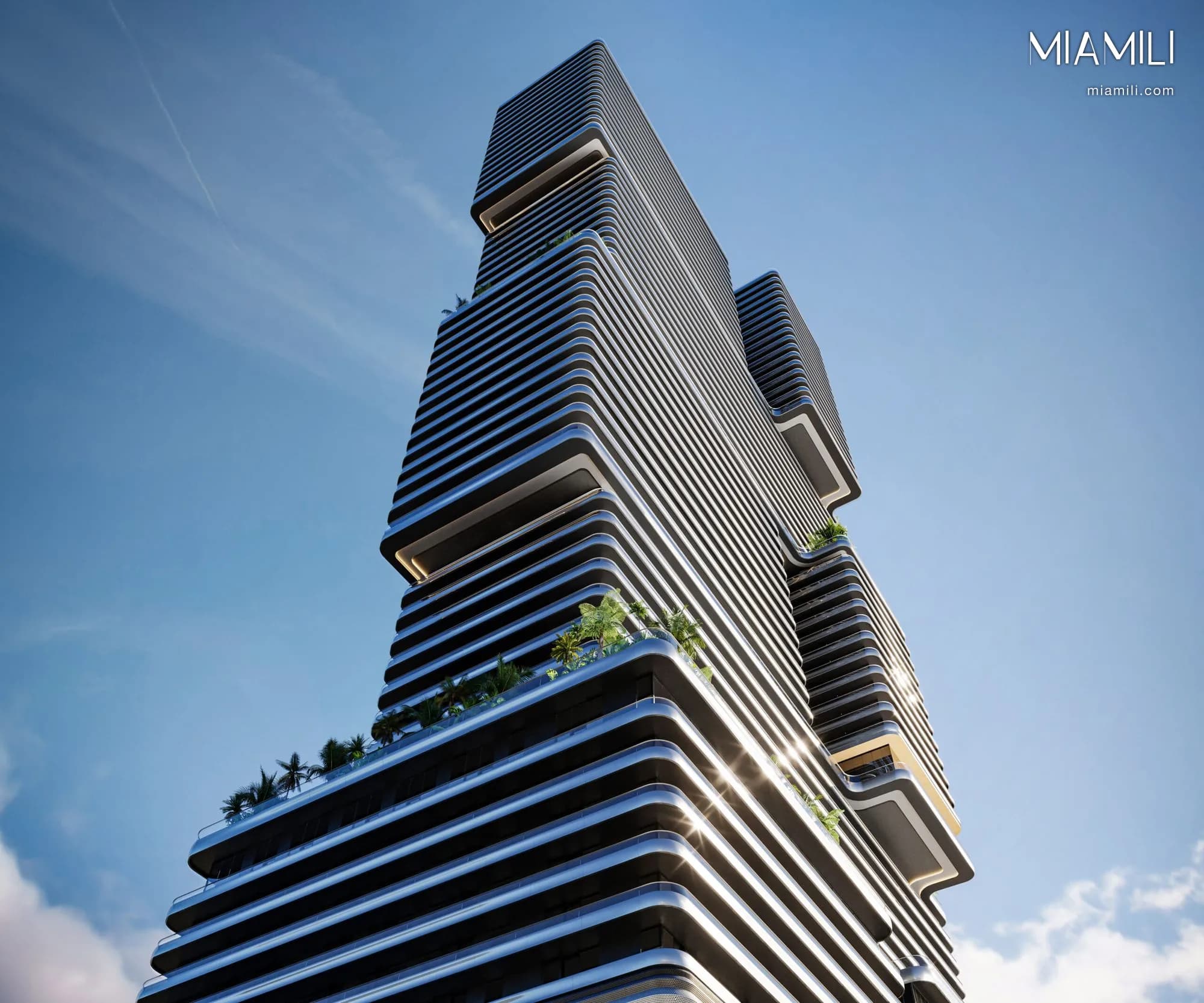 Mercedes-Benz Places — branded residence development in Brickell