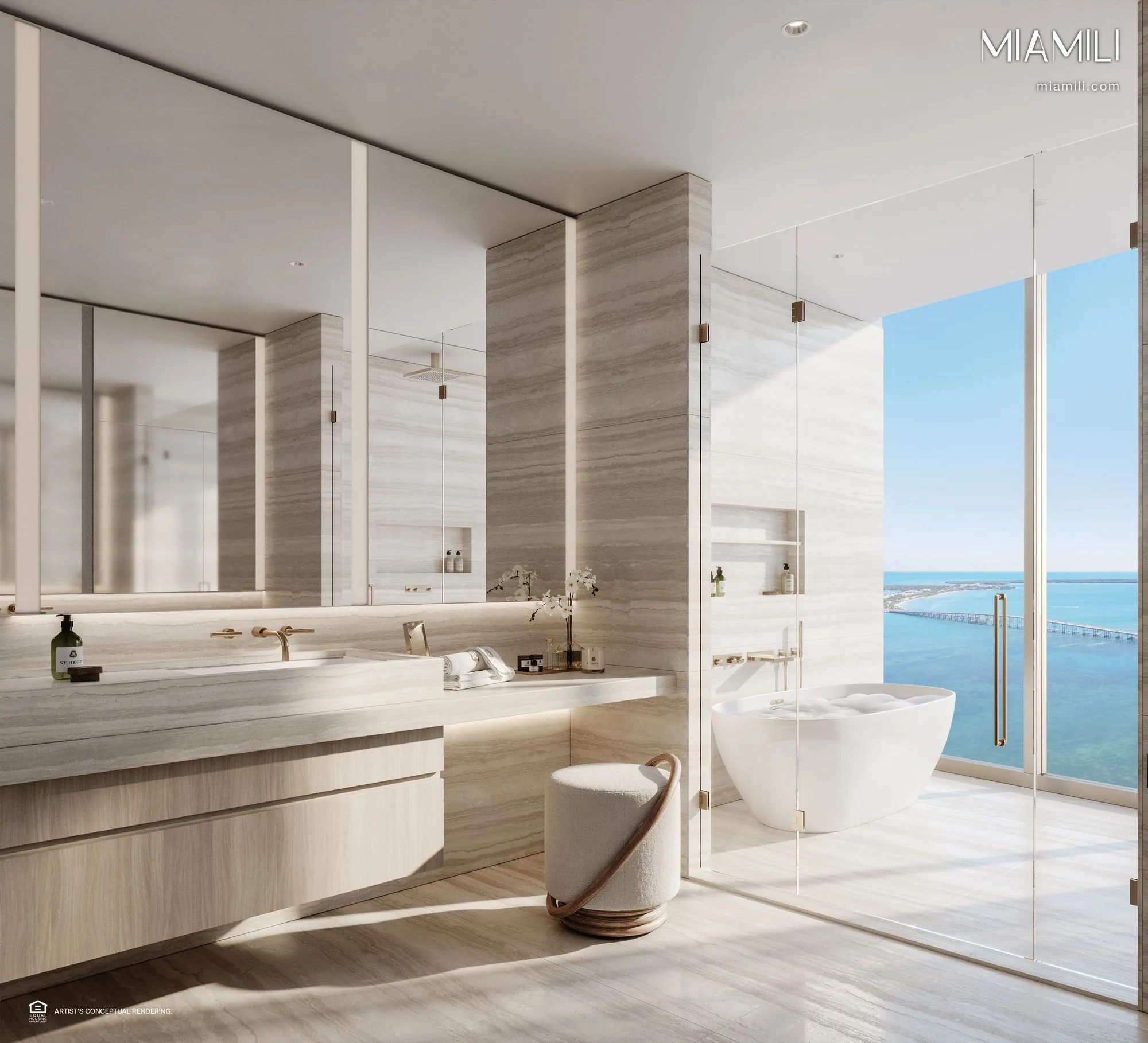 St. Regis Residences Brickell — branded residence development in Brickell