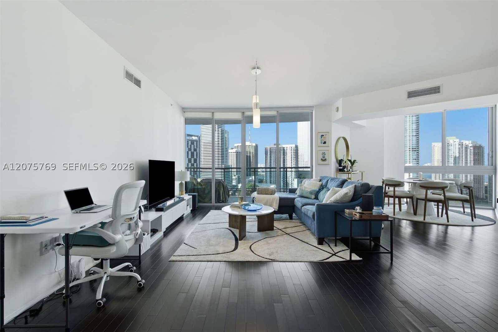 3+1 Condo — 350 Miami Ave #2601, Miami, FL 33130