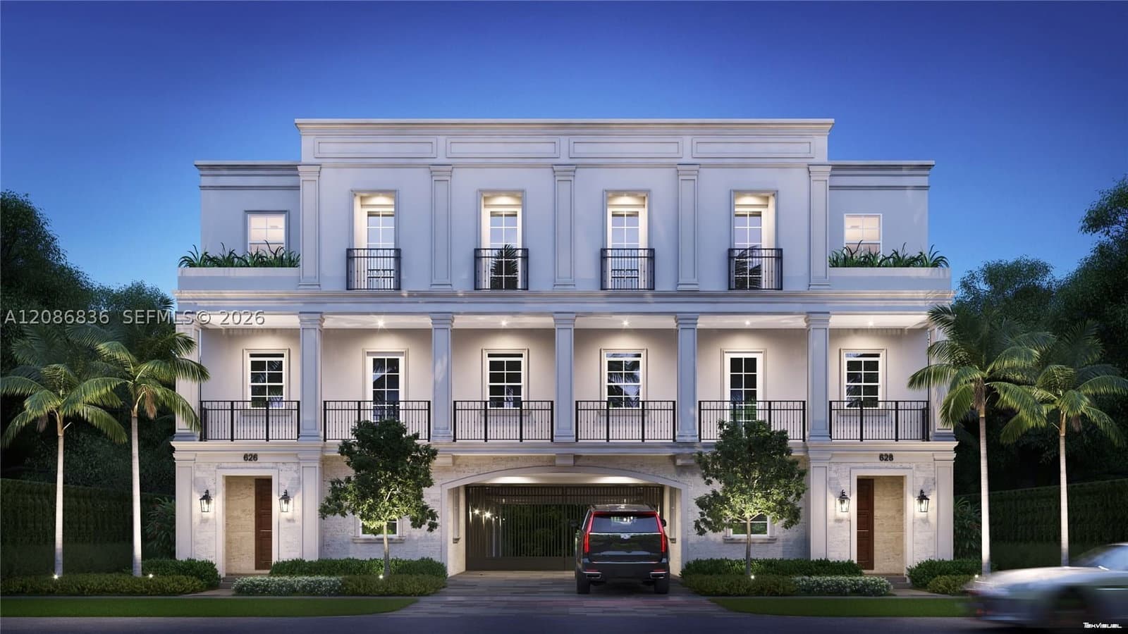 4-bedroom Townhouse — 626 Malaga Ave, Coral Gables, FL 33134