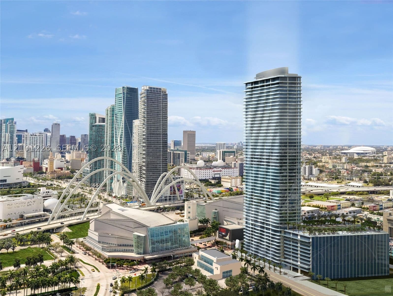 3+1 Condo — 1400 Biscayne Blvd #3001, Miami, FL 33132